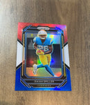 Isaiah Spiller 2022 Panini Prizm Red White and Blue trading card image front