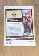 Chris Olave 2022 Score 378 trading card image rear