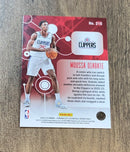 Moussa Diabate 2022-23 Panini Chronicles - Pink 215 trading card image rear