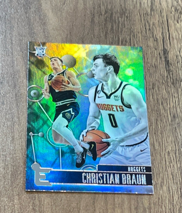 Christian Braun 2022-23 Panini Chronicles 221 trading card image front