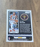 Peyton Watson 2022-23 Panini Chronicles Absolute 124 trading card image rear
