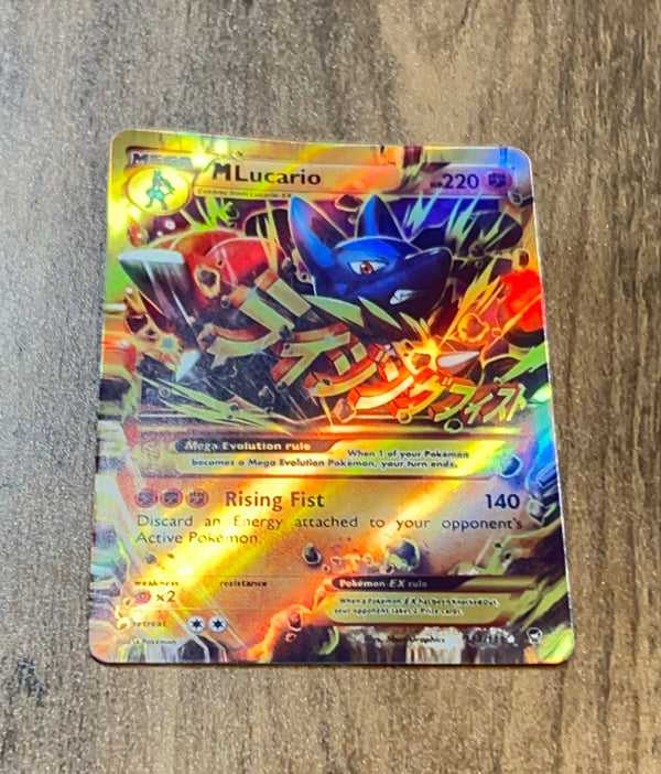M Lucario EX 2014 XY Furious Fists Front