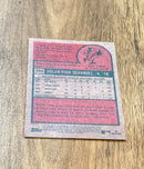 Nolan Schanuel 2024 Topps Heritage 389 trading card image rear