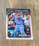 Weston Wilson 2024 Topps 658 trading card image front