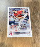 Spencer Strider 2022 Topps trading card Topps