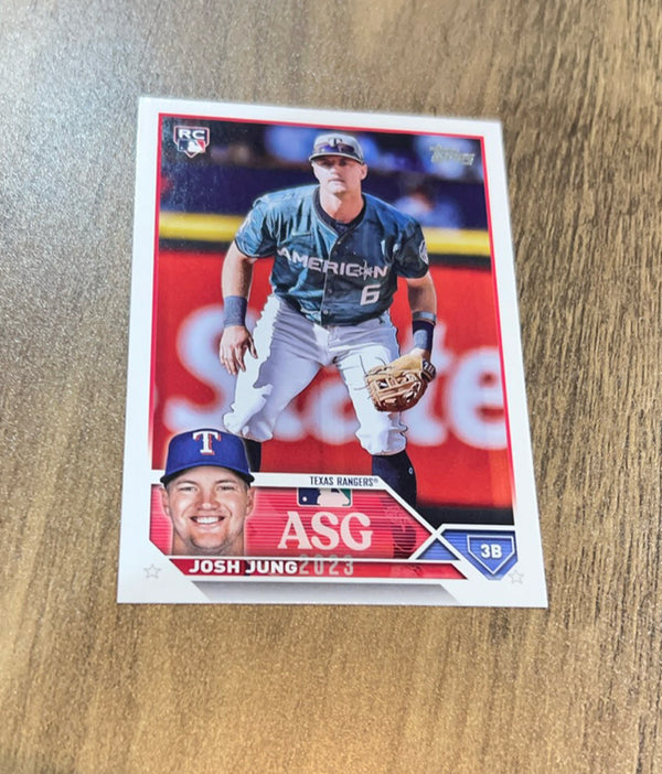 Josh Jung 2023 Topps Update All-Star Game ASG-14 trading card image front