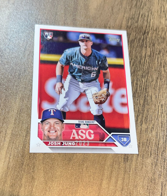 Josh Jung 2023 Topps Update All-Star Game ASG-14 trading card image front