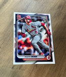 Masyn Winn 2024 Bowman trading card Bowman