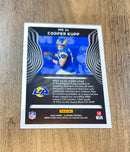 Cooper Kupp 2022 Panini Illusions Trophy Collection Teal trading card image rear