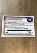 Anthony Huezo 2024 Bowman Chrome Prospects BCP-108 trading card image rear