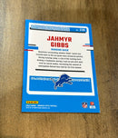 Jahmyr Gibbs 2023 Donruss Optic Back