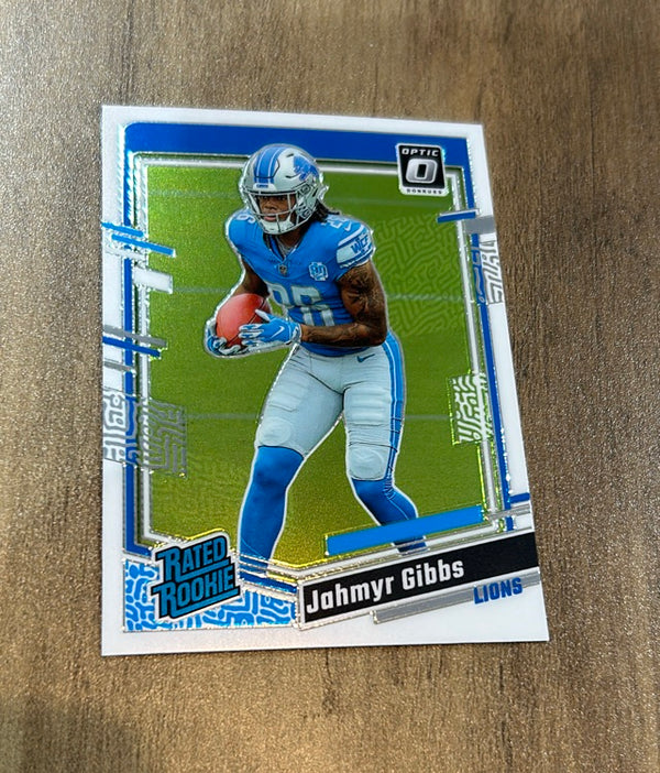 Jahmyr Gibbs 2023 Donruss Optic Front