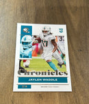 Jaylen Waddle 2021 Panini Chronicles 76 trading card image front