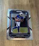 James Cook 2022 Panini Prizm trading card image front