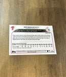 Bryson Stott 2022 Topps UK Edition 207 trading card image rear
