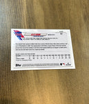 Alec Bohm 2021 Topps UK Edition 52 trading card image rear