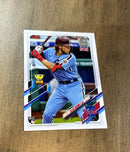 Alec Bohm 2021 Topps UK Edition 52 trading card image front