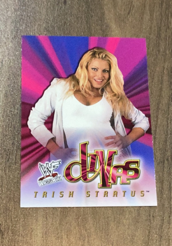 Trish Stratus 2001 Fleer WWF Wrestlemania trading card