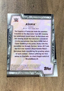 Asuka 2018 Topps WWE Women's Division trading card Topps