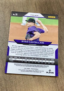 Ryan Castellani 2021 Panini Prizm - Red/White/Blue Prizm 91 trading card image rear