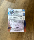 Vinnie Pasquantino 2023 Bowman Platinum 46 trading card image rear