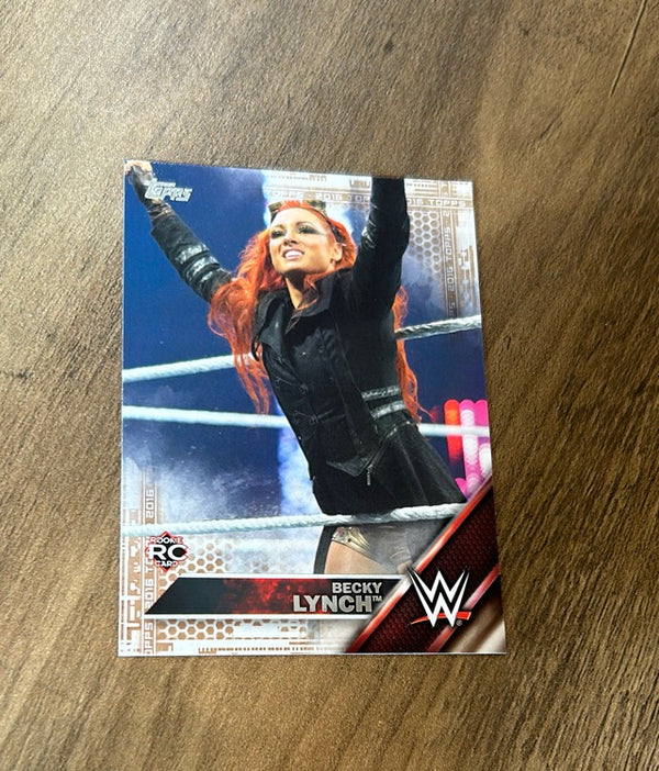 Becky Lynch 2016 Topps WWE - rookie trading card Topps