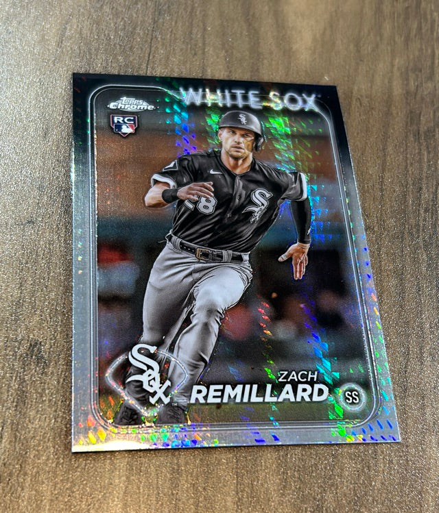 Zach Remillard 2024 Topps Chrome Refractors 155 trading card image front