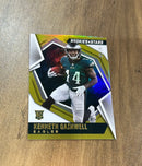 Kenneth Gainwell 2021 Panini Rookies & Stars Gold trading card image front