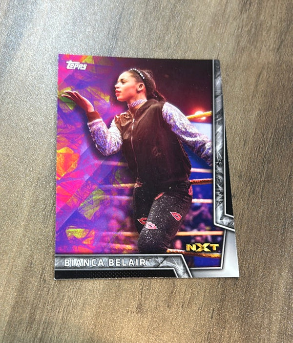 Bianca Belair 2018 Topps WWE Women's Division trading card Topps