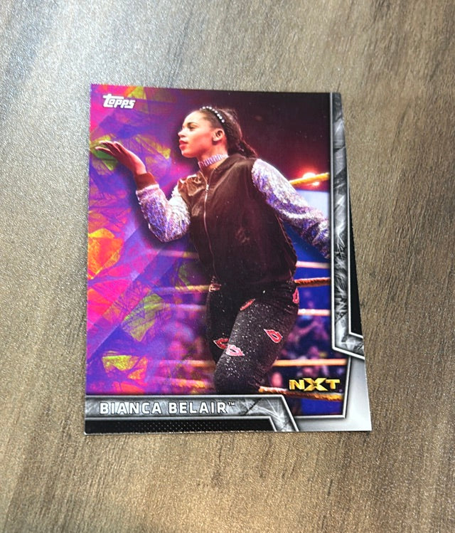 Bianca Belair 2018 Topps WWE Women's Division trading card Topps