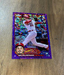 Nolan Arenado 2023 Topps Chrome Purple Speckle Refractors 115 trading card image front