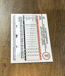 Tyler Fitzgerald 2024 Topps Chrome 131 trading card image rear