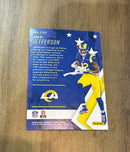 Van Jefferson 2020 Panini Rookies & Stars trading card image rear