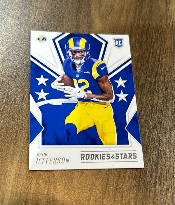 Van Jefferson 2020 Panini Rookies & Stars trading card image front