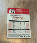 Steven Kwan 2022 Topps Chrome Platinum Anniversary trading card Topps