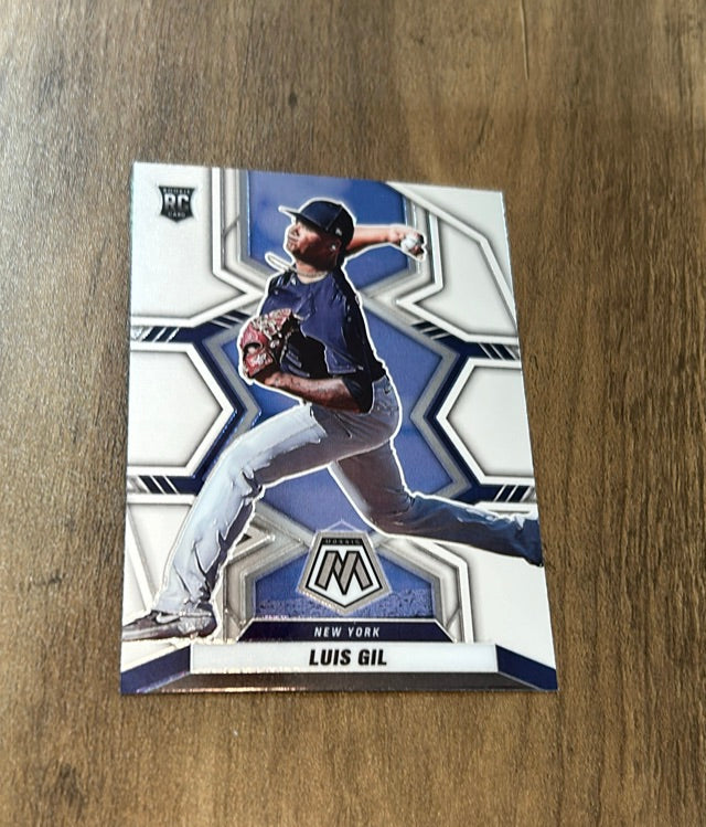 Luis Gil 2022 Panini Mosaic trading card Panini