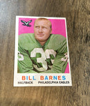 Bill Barnes 1959 Topps 25 trading card image front