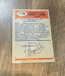 Francis Kilroy 1955 Bowman 29 trading card image rear