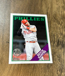 Bryce Harper 2023 Topps - 1988 Topps Baseball 35th Anniversary trading card Topps