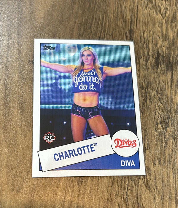 Charlotte 2015 Topps WWE Heritage trading card Topps