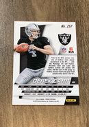 Derek Carr 2014 Panini Prizm trading card image rear