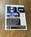 Jaxon Smith-Njigba 2023 Panini Contenders Draft Class Contenders Red trading card image rear