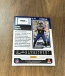 Geno Smith 2023 Panini Contenders Game Ticket Red trading card image rear