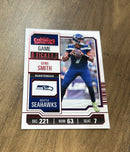 Geno Smith 2023 Panini Contenders Game Ticket Red trading card image front