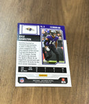 Kyle Hamilton 2023 Panini Contenders Game Ticket Red trading card image rear