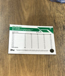 Jrue Holiday 2023-24 Topps Chrome - Green Logo Refractors 12 trading card image rear