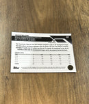 Jalen Wilson 2023-24 Topps Chrome 61 trading card image rear