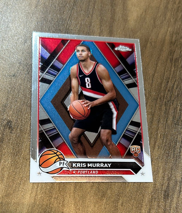 Kris Murray 2023-24 Topps Chrome 84 trading card image front