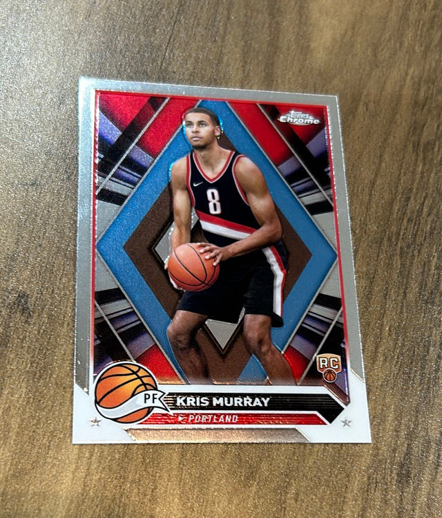 Kris Murray 2023-24 Topps Chrome 84 trading card image front