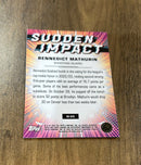 Bennedict Mathurin 2023-24 Topps Chrome - Sudden Impact SI-25 trading card image rear
